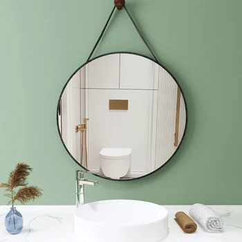 Луксозно Творческа огледало за обличане, Скандинавски Дизайн Голяма баня, Минималистичное огледало, Декорация на спалнята, за душата, Декоративна стая