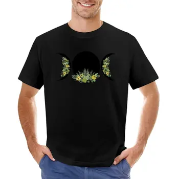 Тениска Fairycore Wildflower Moon, тениски по поръчка, тениска нова версия, реколта дрехи, мъжки ризи