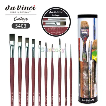 комплект за рисуване акрил da Vinci Серия 5403, определени от 10 четки от синтетични влакна