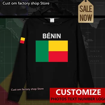 Бенин Beninese BEN BJ Dahomey мъжки hoody с качулка, пуловери, жилетки, мъжки hoody, градинска дрехи, хип-хоп спортен костюм, национален флаг 02
