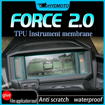 За YAMAHA force2.0 модифицирана защитно фолио за инструмент на екрана на дисплея TPU филм за кондензиране на вода срещу надраскване