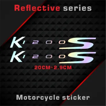 Нови мотоциклетни стикери за автомобил Отразяваща Водоустойчив каросерия Комплект стикери с логото на резервоара за BMW K1200S