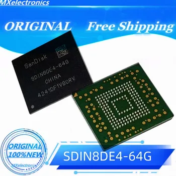 2 бр. ~ 10 бр./LOT 100% чисто НОВ SDIN8DE4-64G BGA чип памет 64 GB EMMC