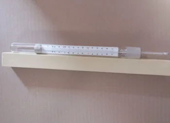 Термометър с тръба на шарнирна връзка 19/26, 0C ~ 250C, гмуркане 50 мм