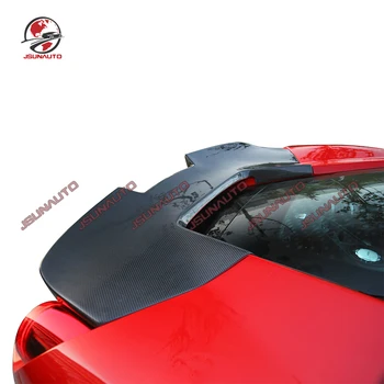 Заден Спойлер От Въглеродни Влакна За 2015-2018 Ferrari 488 Msha Заден Багажник Хвостовое Крило Състезателен Автомобил Устна За Ferrari 488 GTB Spider Kit