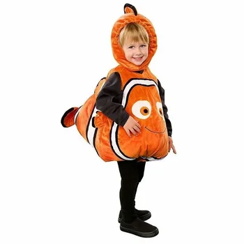 Едно дете от 3 до 12 години на Класически филм Аниме Риба-клоун Мони Сладък Детски cosplay костюм за Хелоуин Коледно Бебешко парти Забавно шоу