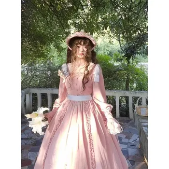 2024 Френски Романтичен стил, Lolita Op Елегантна рокля за cosplay момиче в стил Лолита 