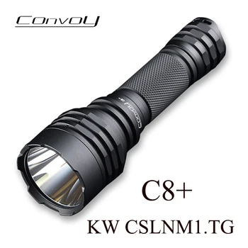 Конвойный фенерче C8 Plus с капацитет 6500 Квт CSLNM1.TG Led фенерче-светкавица 18650 висока мощност Lanterna Camping Tactical Lanterna