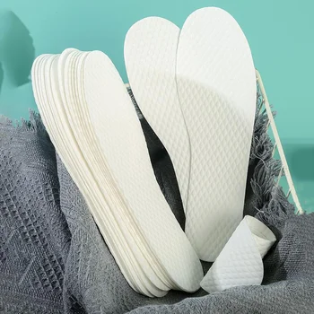 10 двойки (Двойките) Обувки стелки за мъже и жени, облекчаване на усвояването на пот, дишането тампони, нескользящих спортни вложки