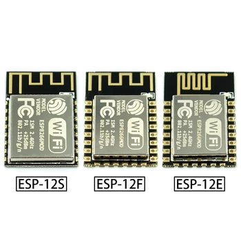 100 Бр./ЛОТ ion ESP-07 ESP-12E ESP-12F, ESP-12S (замени ESP-12) ESP8266 дистанционно сериен Порт, WIFI безжичен модул за интелигентна