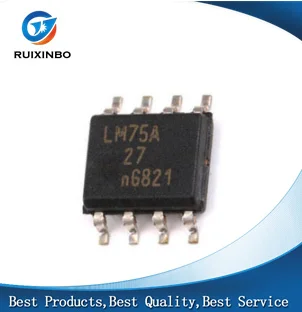 5 бр./ЛОТ LM75AD, LM75, LM75ASMD, цифров датчик за температура, SMD СОП-8, нов чипсет добро качество