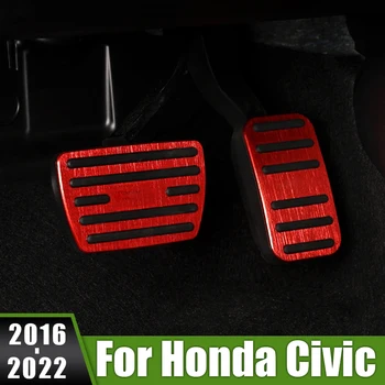За Honda Civic 10 11 10th 11th Генерал 2016 2017 2018 2019 2020 2021 2022 Авто Газова педала на Газта Педалите на Кутията Облицовка против хлъзгане