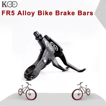 1 Чифт Спирачни дръжки за планински велосипед от алуминиева сплав, черни спирачни Лостове апликации, Дръжка V-образни спирачки / дисковата спирачка FR5