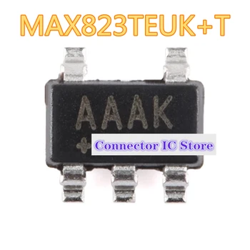 5ШТ Оригинален MAX823TEUK + T MAX823TEUK + MAX823TEUK SOT-23-5 микропроцесорна схема на контрол интегралните схеми сторожевого таймер