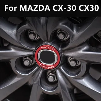За MAZDA CX-30 CX30 1920-2020, стикер на 100-годишнината, Запомнящо се бижу, автомобилни външни висококачествени аксесоари