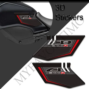 2018 2019 2020 2021 2022 Мотоциклетни дръжки на Лигавицата на резервоар Стикери Комплект за подаване на газ на мазут Защита на коляното за Honda CB300R CB 300R