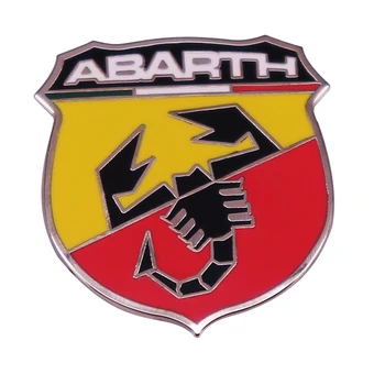 Брошка с логото на Abarth Auto Scorpion Sport Car Fiat