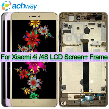 За Xiaomi MI4S mi 4и LCD дисплей За Xiaomi Mi 4S LCD екран + Сензорен екран Дигитайзер В събирането 1920x1080 За смартфон Xiaomi 4S