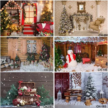 Снимки, коледни декори, банер, вътрешна украса, Изработени по поръчка Дървена къщичка, Снежен човек, зимата на Коледни елхи, декори, реквизит