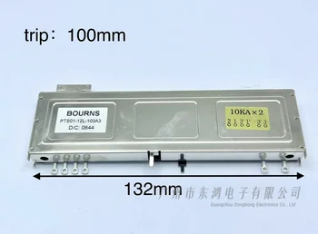 1БР ЯПОНСКИ потенциометър директно приплъзване PTS01-11L-103A3 за висококачествена апаратура 10kax2