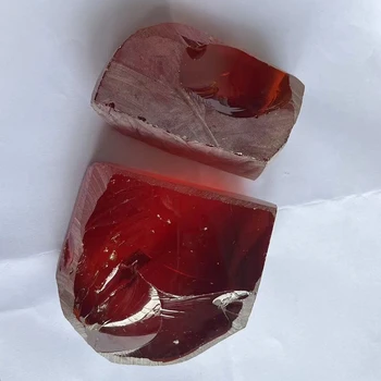 Продажба на едро 200 г /лот Наноситал #144 Оранжево Суров материал за производство на скъпоценни камъни