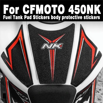 За CFMOTO 450NK NK 450 2023 Протектор на резервоара на мотоциклета, водоустойчив стикер, тампон за газова бутилка, странична стикер