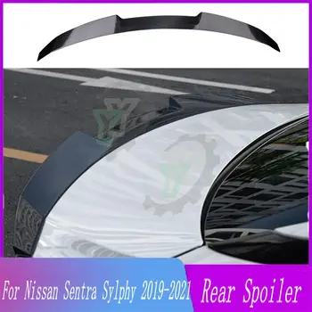 19 20 21 Висококачествена ABS-Пластмаса, Заден Спойлер на Багажника на Колата, Тампон На Задното Крило За Nissan Sentra Sylphy 2019 2020 2021