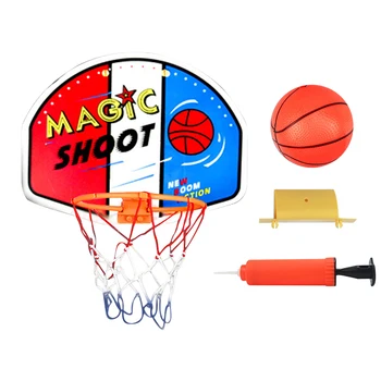 Пластмасов окачен комплект баскетболни пръстени за деца на открито Баскетболно дъска Рамкова играчки за деца, Играчки за игра на закрито и на открито