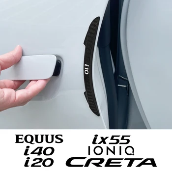 За Hyundai I10 I20 I40 Ioniq 4шт Защита Ръбовете на Вратите на Автомобила От Надраскване Автомобили Противоударная Ивица Защитно Покритие за Авто Аксесоари За Интериора