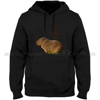 Ok I Pull Up Capybara Модни Блузи С дълъг Ръкав SweatshirtOk I Up Capybara Capybara Meme Смешни Coconut Doggy Capibara