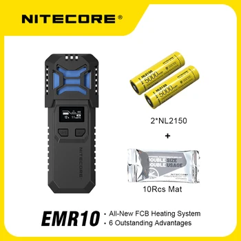 Преносим електронен универсален мол NITECORE EMR10, кабел за зареждане USB-C за къмпинг