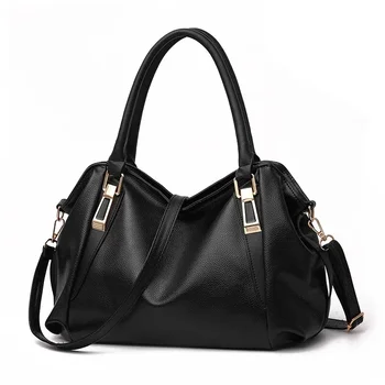 2023 Ежедневни модерна дамска чанта през рамо, однотонная мека чанта с голям капацитет, чанти през рамо, чанти за жени, портмонета и чанти